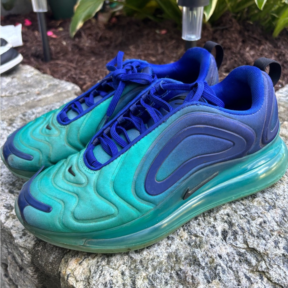 Nike Kids Sneakers in Blue and Green